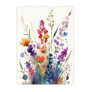 Wildflowers Watercolor Magnet